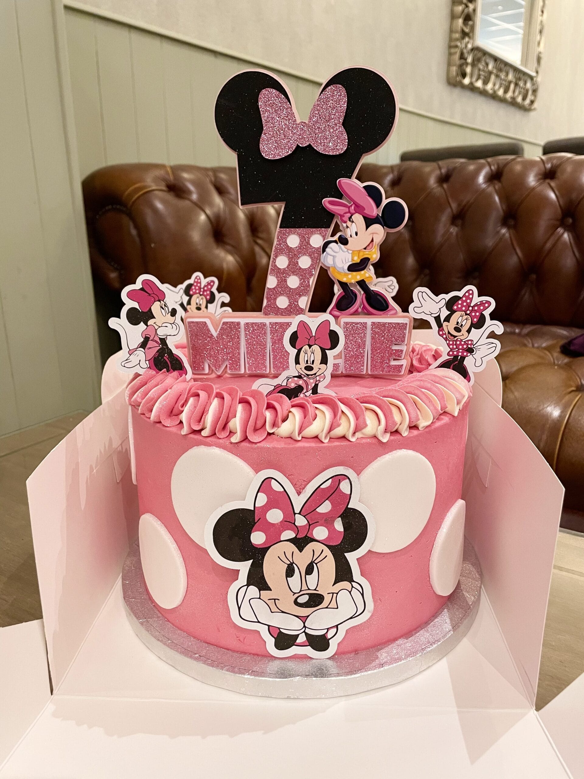 Minnie Mouse Birthday Cake